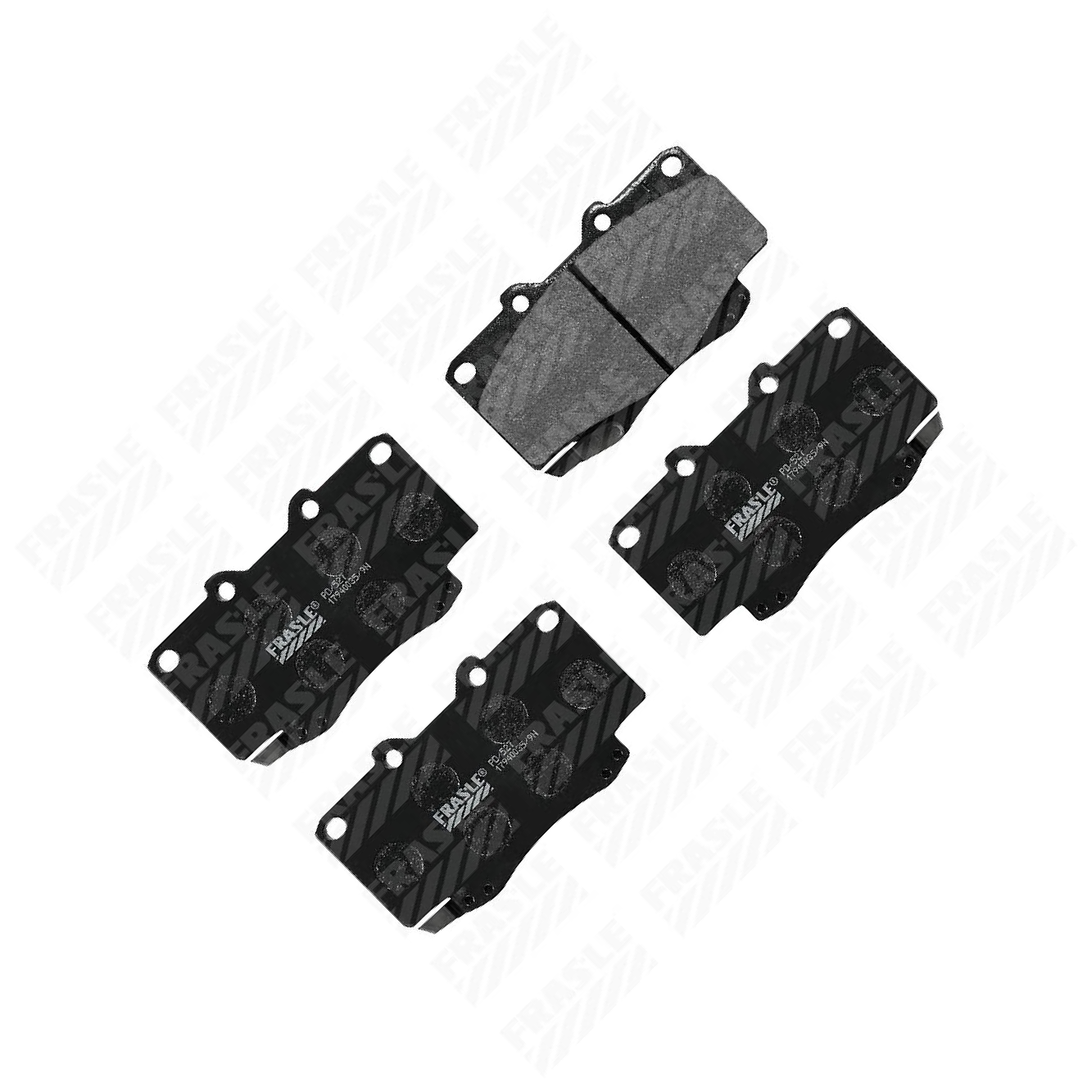 Pastilha de Freio Dianteira para Toyota Hilux - Fras-le - PD/527