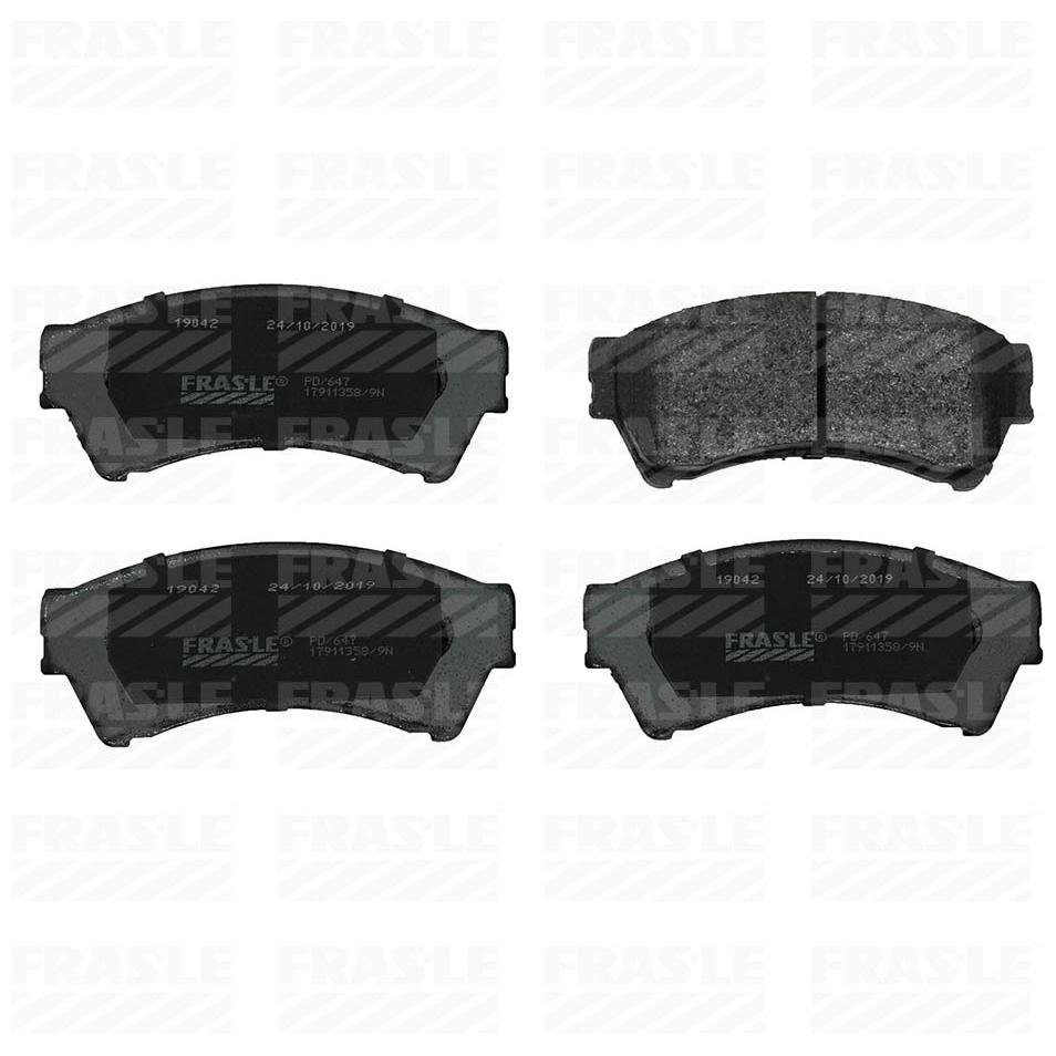 Pastilha de Freio Dianteira para Ford Fusion - Fras-le - PD/647