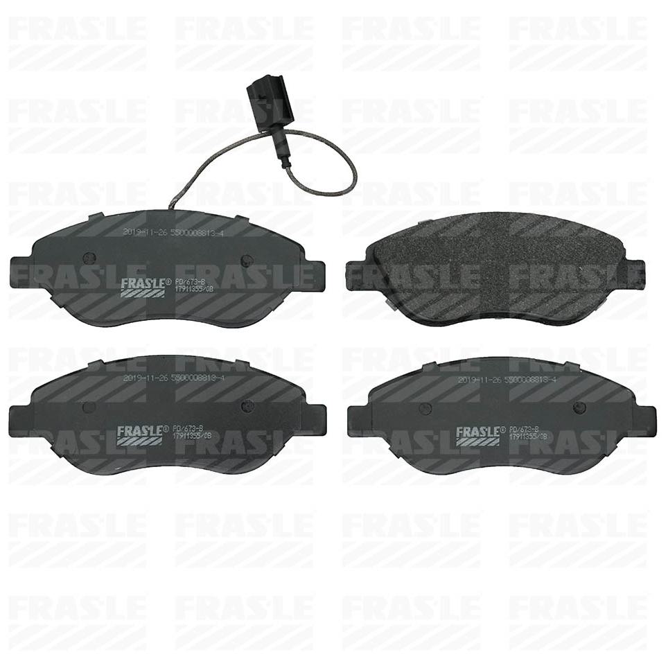Pastilha de Freio Dianteira para Fiat Bravo e Stilo - Fras-le - PD/673-B