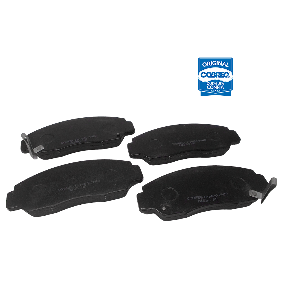 Pastilha de Freio Dianteira para Honda Civic - Cobreq - N-1480