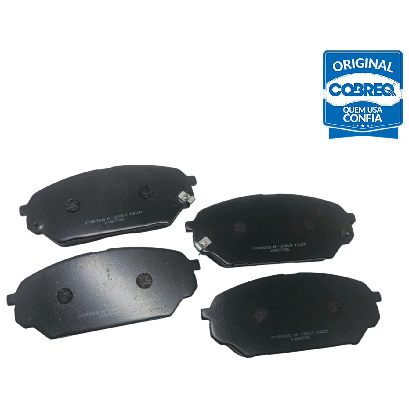 Pastilha de Freio Dianteira para Hyundai Veracruz - Cobreq - N-2063