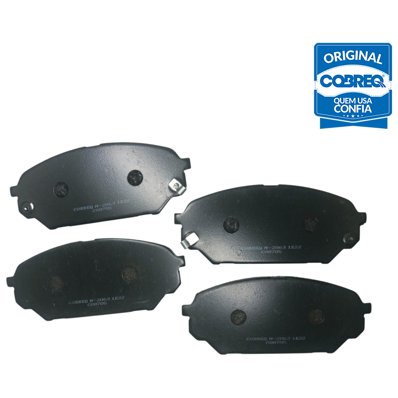 Pastilha de Freio Dianteira para Hyundai Veracruz - Cobreq - N-2063