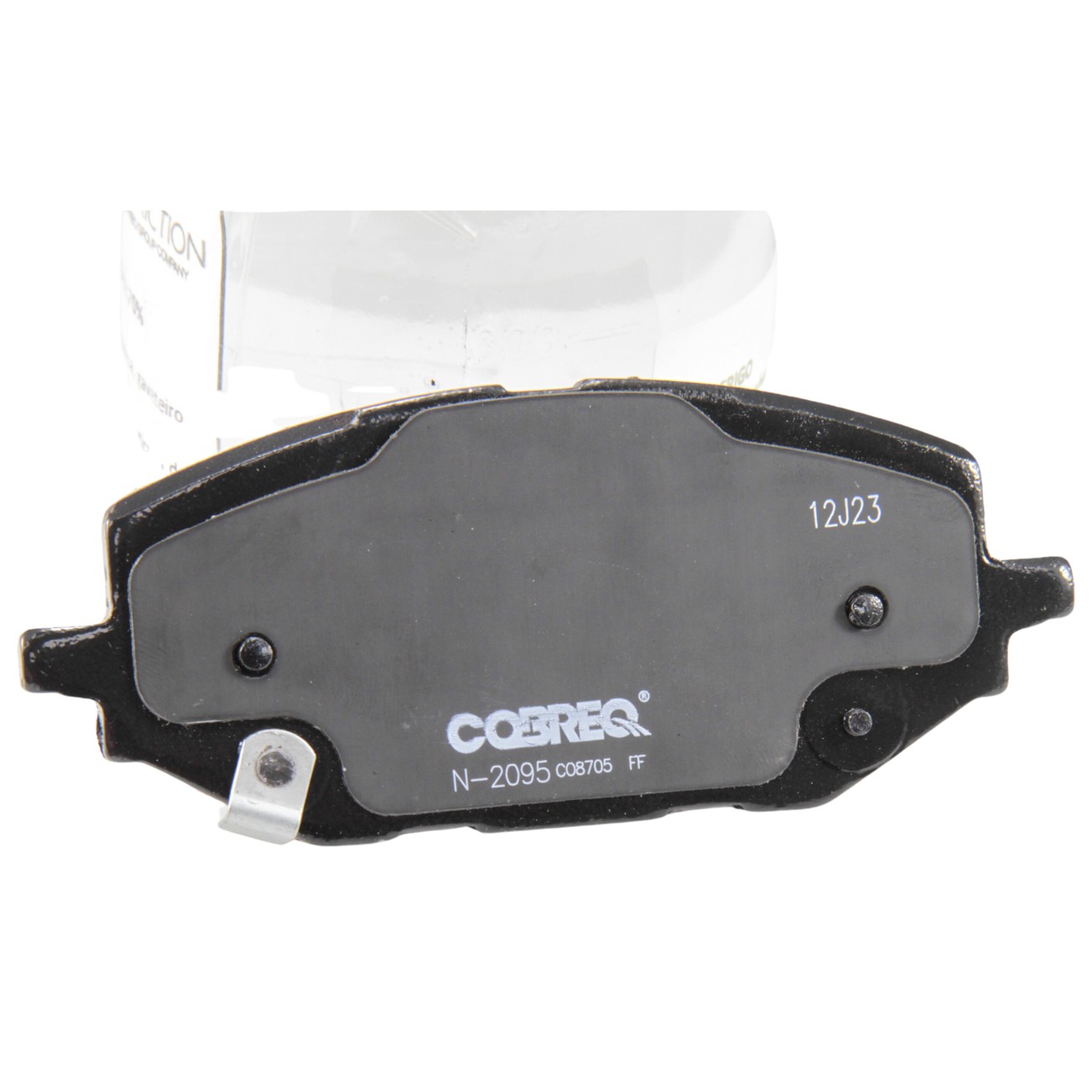 Pastilha de Freio Dianteira para Chevrolet Montana e Tracker - Cobreq - N-2095