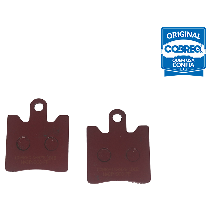 Pastilha de Freio Dianteira para Suzuki Burgman 400 e Triumph Trophy 1200 - Cobreq - N-976