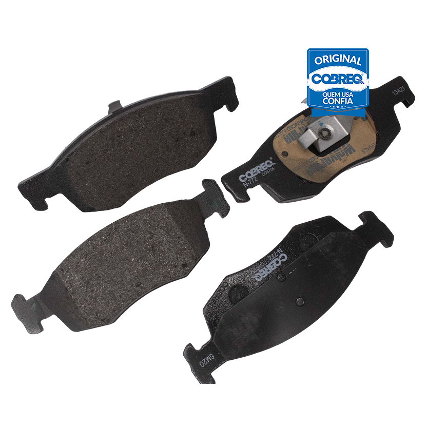Pastilha de Freio Dianteira para Fiat Strada - Cobreq - N-772
