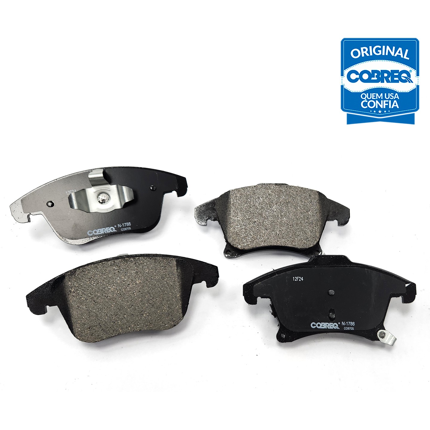 Pastilha de Freio Dianteira para Ford Fusion - Cobreq - N-1786