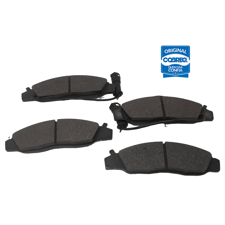 Pastilha de Freio Dianteira para Ssangyong Korando e Musso - Cobreq - N-1700
