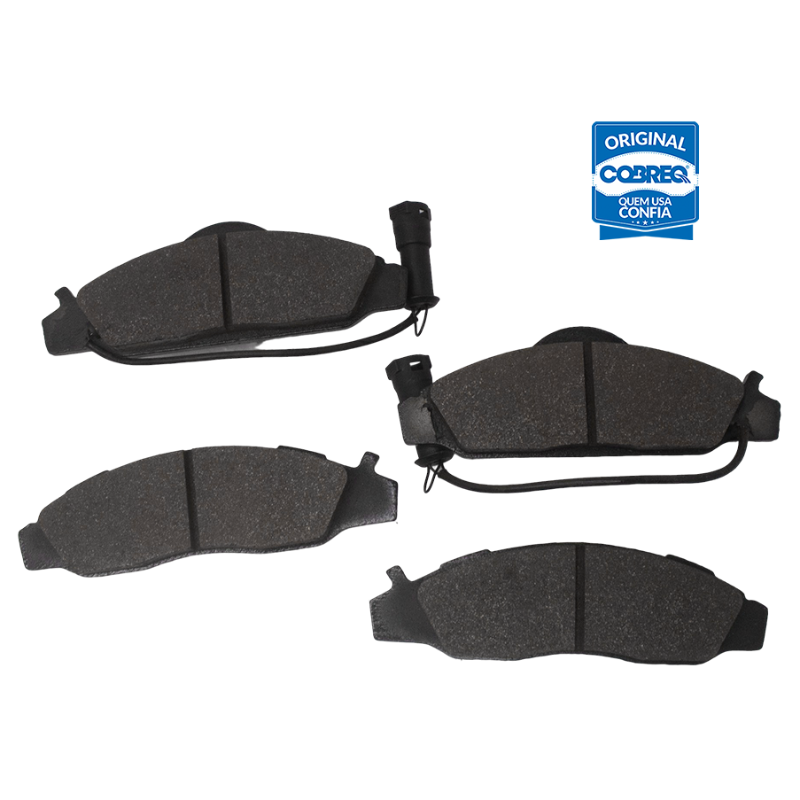 Pastilha de Freio Dianteira para Ssangyong Korando e Musso - Cobreq - N-1700
