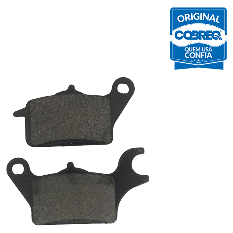Pastilha de Freio Dianteira para Yamaha YBR 150 FACTOR e YS 150 FAZER - Cobreq - N-1788
