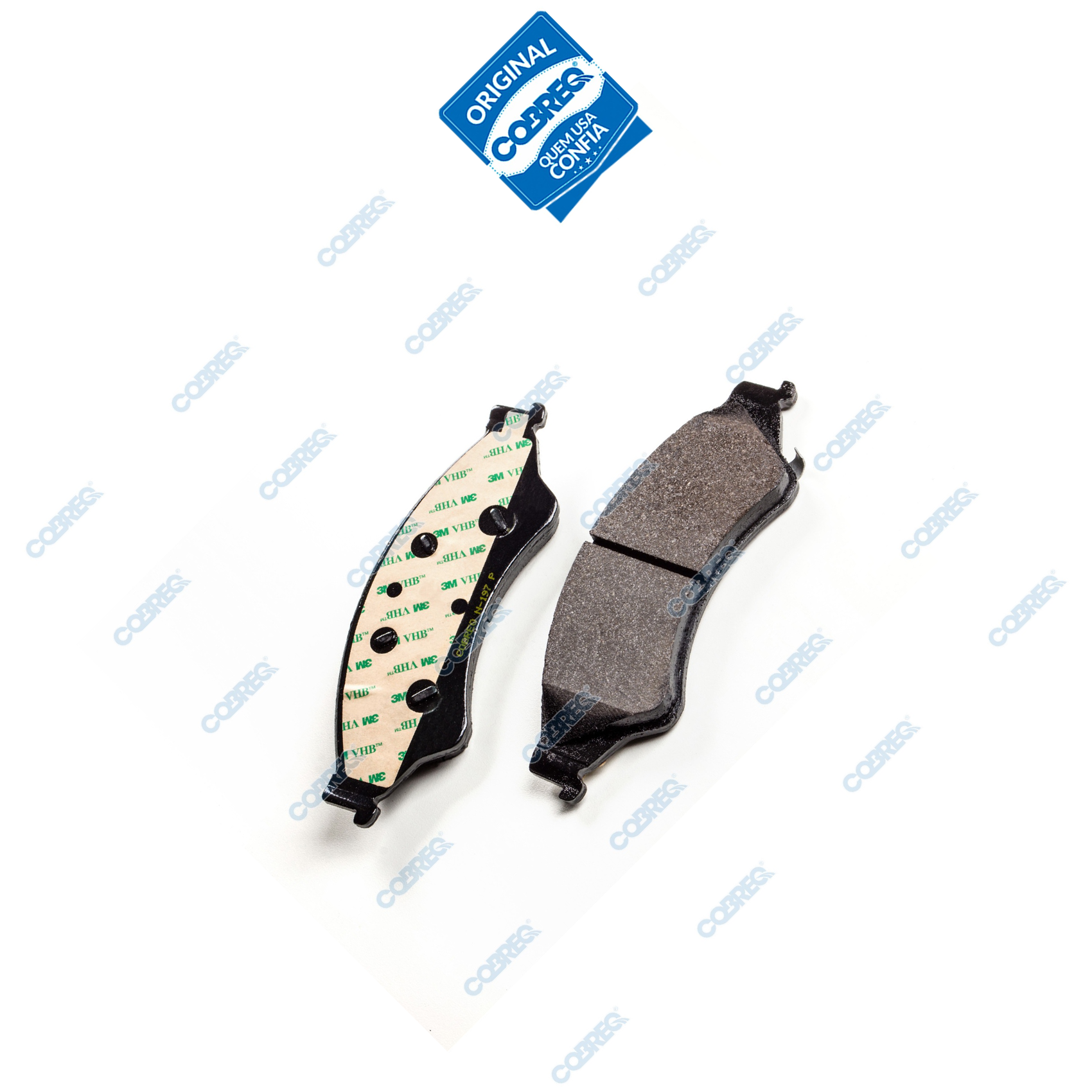 Pastilha de Freio Dianteira para Ford Ranger e Troller T4 - Cobreq - N-197