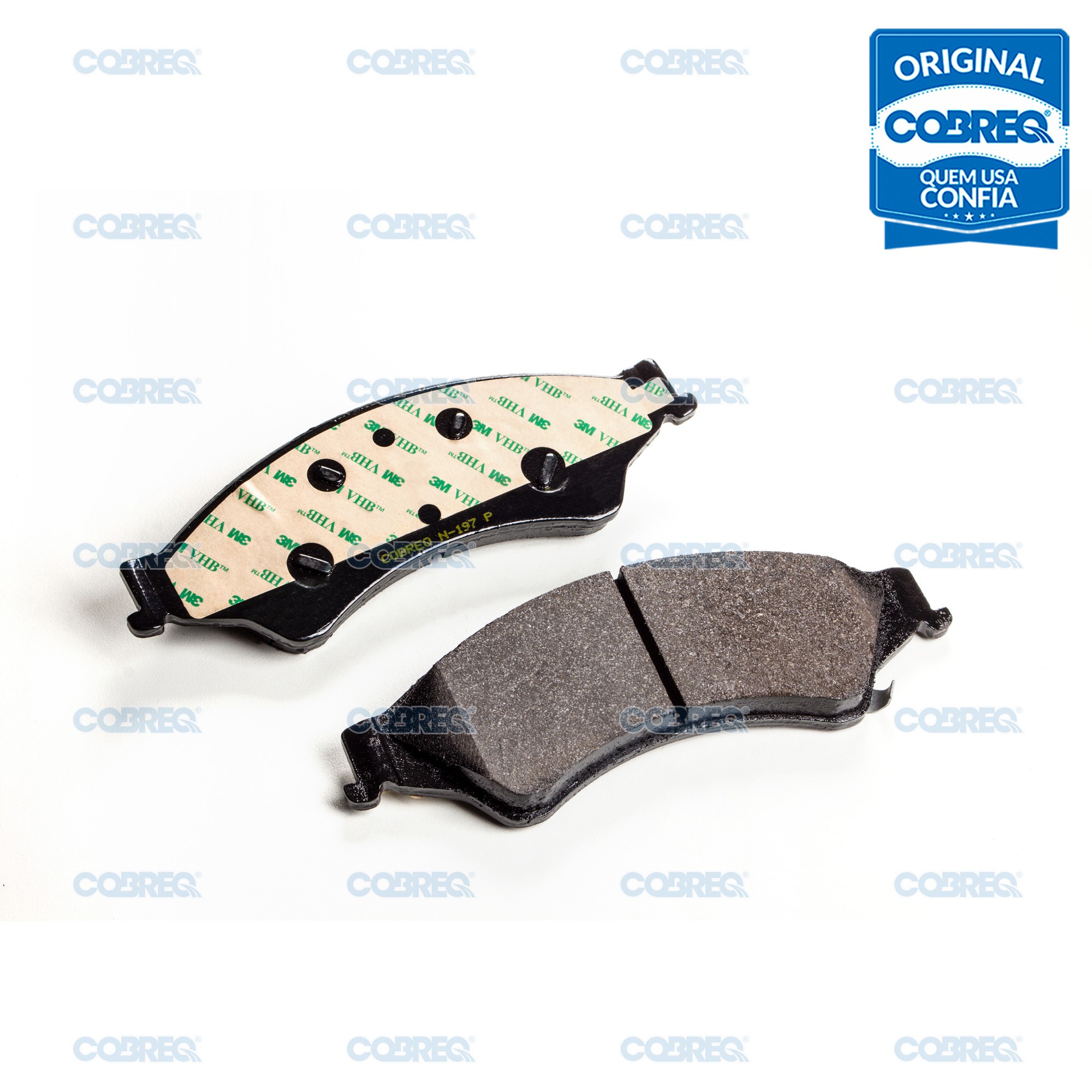 Pastilha de Freio Dianteira para Ford Ranger e Troller T4 - Cobreq - N-197