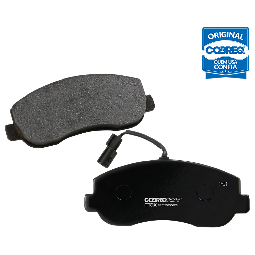 Pastilha de Freio Dianteira para Renault Master - Cobreq - N-1749P