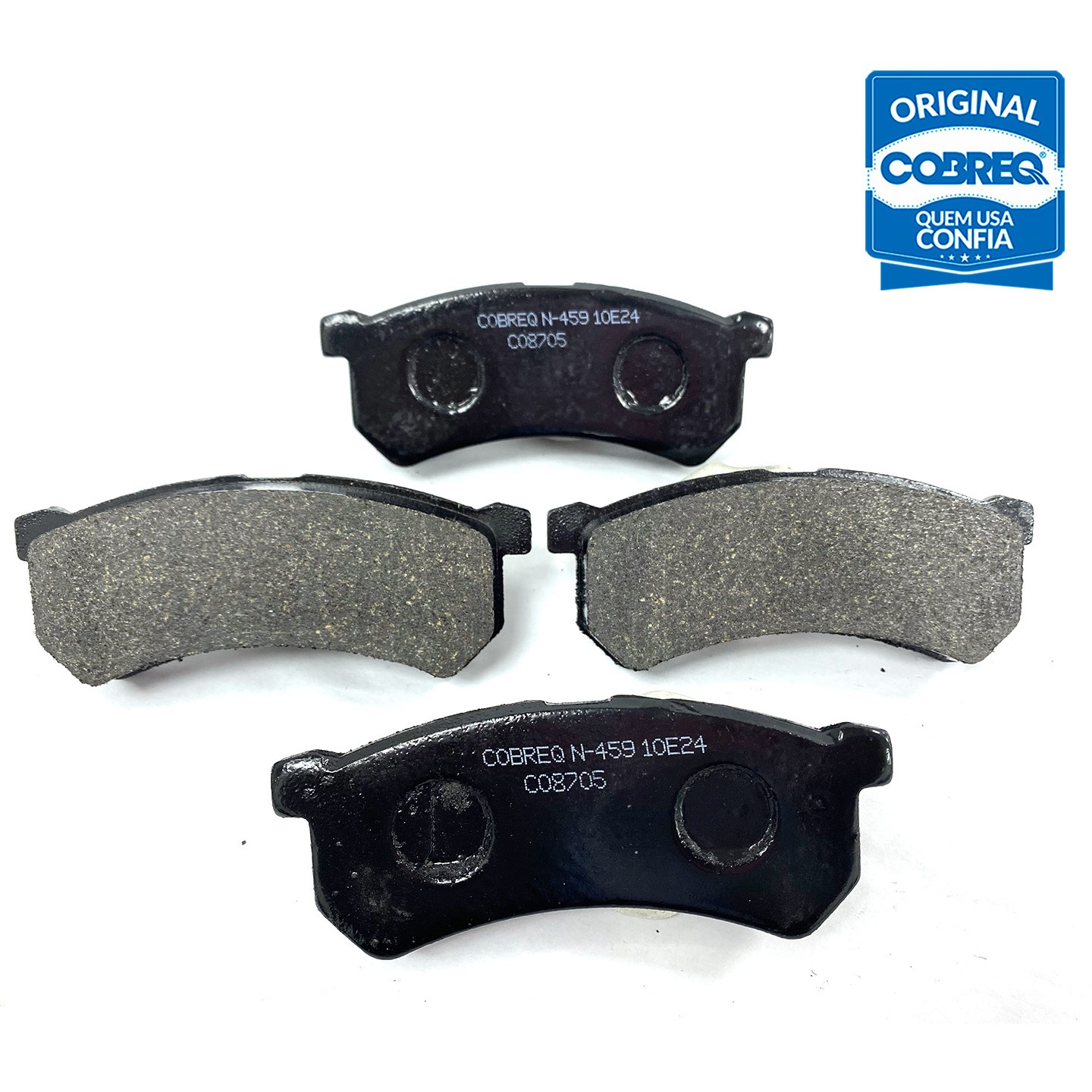 Pastilha de Freio Dianteira para Renault Kwid - Cobreq - N-459