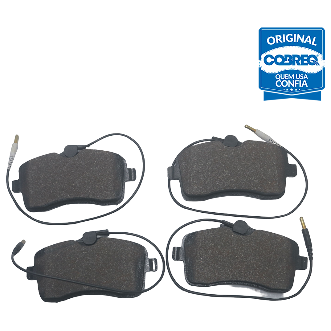 Pastilha de Freio Dianteira para Peugeot 407 e 407 SW - Cobreq - N-1195