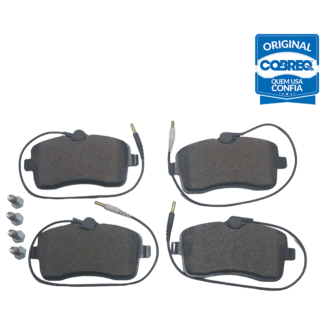 Pastilha de Freio Dianteira para Peugeot 407 e 407 SW - Cobreq - N-1195