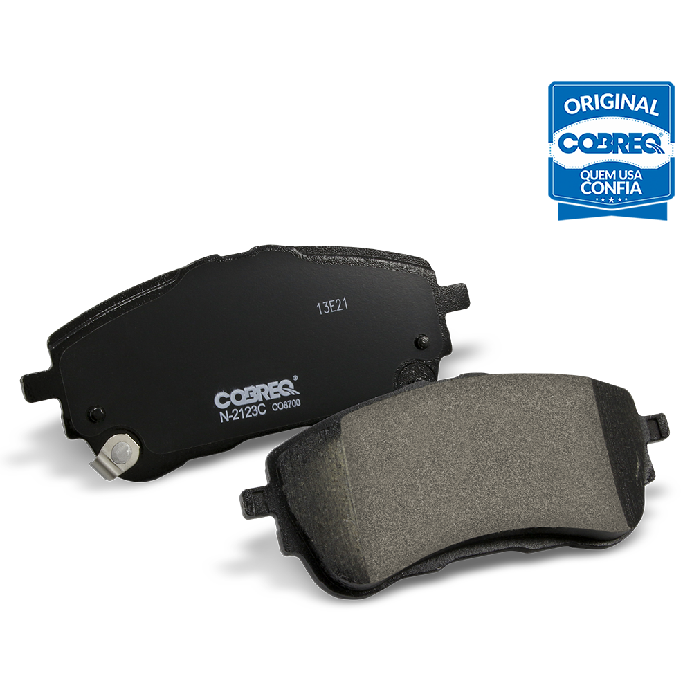 Pastilha de Freio Cerâmica Dianteira para Toyota Corolla - Cobreq - N-2123C