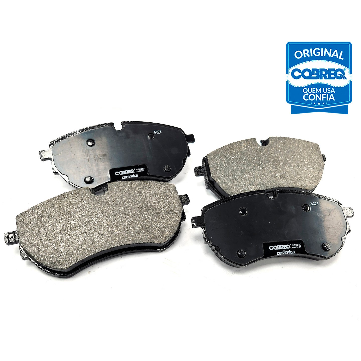 Pastilha de Freio Cerâmica Dianteira para Volkswagen Amarok - Cobreq - N-2084C
