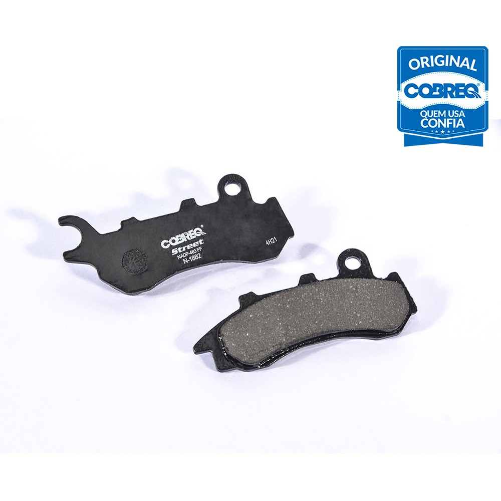 Pastilha de Freio Dianteira para Honda CG 160 - Cobreq - N-1882