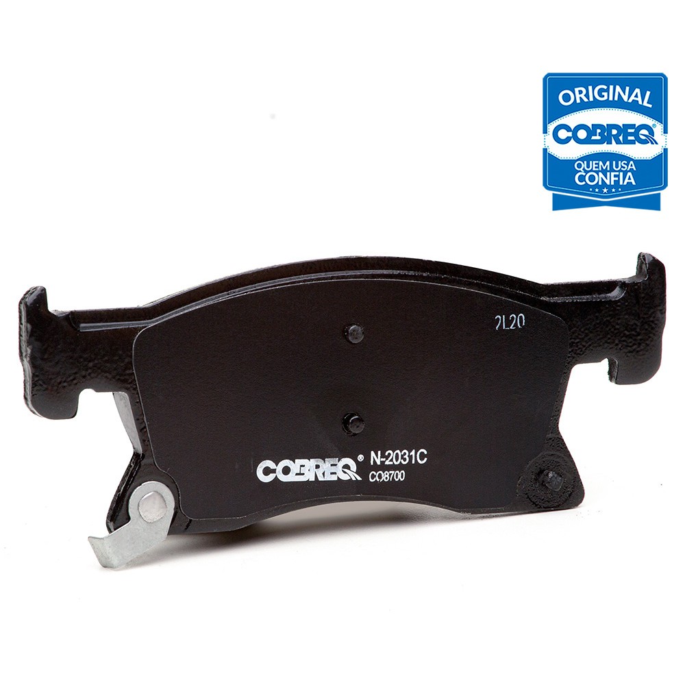 Pastilha de Freio Cerâmica Dianteira para Chevrolet Cruze e Cruze Sport6 - Cobreq - N-2031C