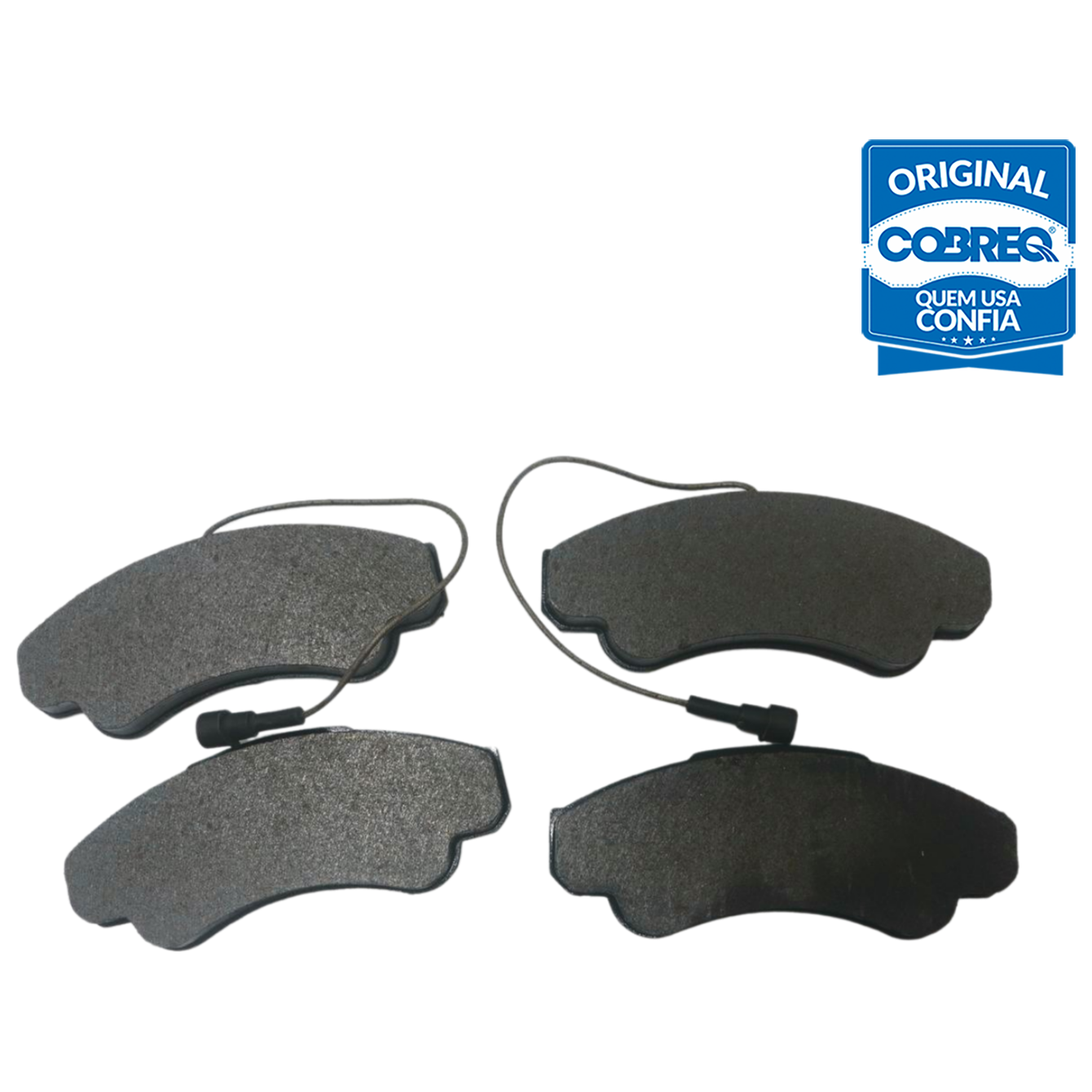 Pastilha de Freio Dianteira para Fiat Ducato e Peugeot Boxer - Cobreq - N-596P