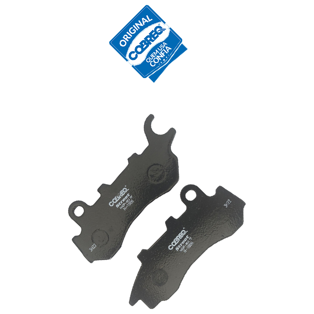 Pastilha de Freio Dianteira para Honda NXR 160 BROS e PCX 150 - Cobreq - N-1886