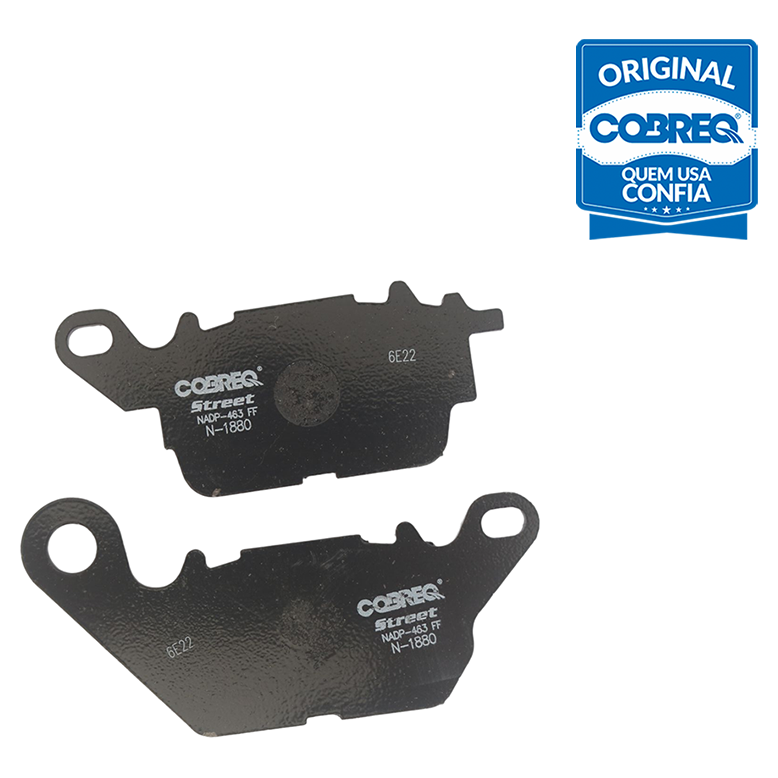Pastilha de Freio Dianteira para Yamaha NMAX 160 - Cobreq - N-1880