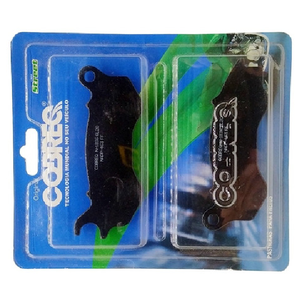 Pastilha de Freio Dianteira para Honda CG 150 e CG 160 - Cobreq - N-1836