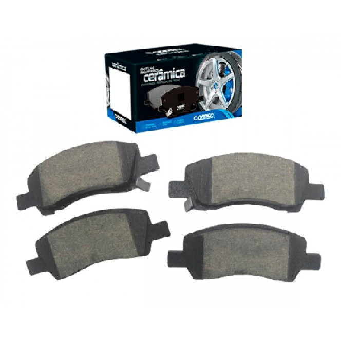 Pastilha de Freio Cerâmica Dianteira para Hyundai HB20 e HB20S 1.0 Aspirado - Cobreq - N-2131C