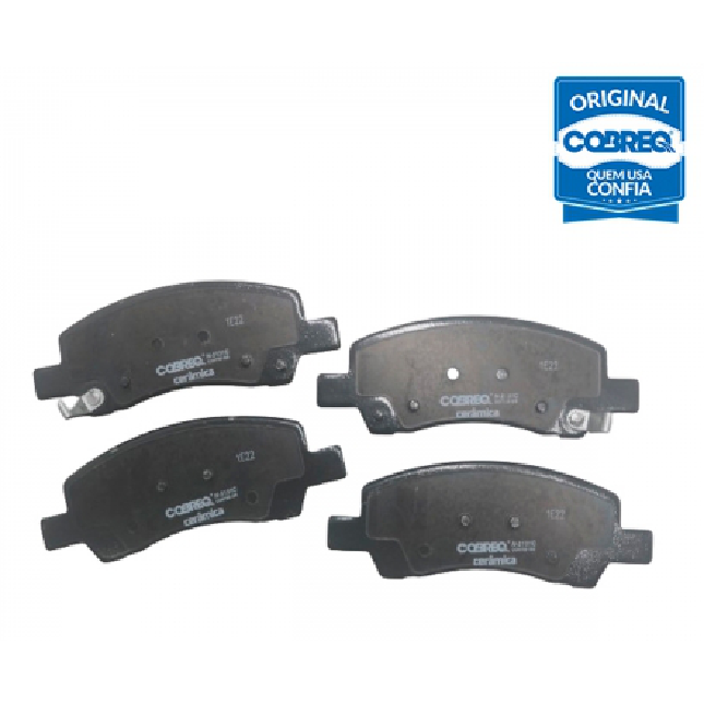 Pastilha de Freio Cerâmica Dianteira para Hyundai HB20 e HB20S 1.0 Aspirado - Cobreq - N-2131C