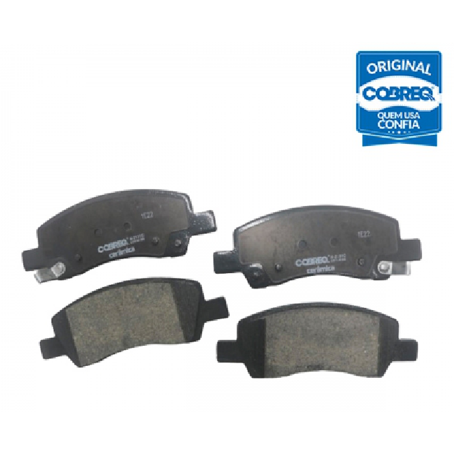 Pastilha de Freio Cerâmica Dianteira para Hyundai HB20 e HB20S 1.0 Aspirado - Cobreq - N-2131C