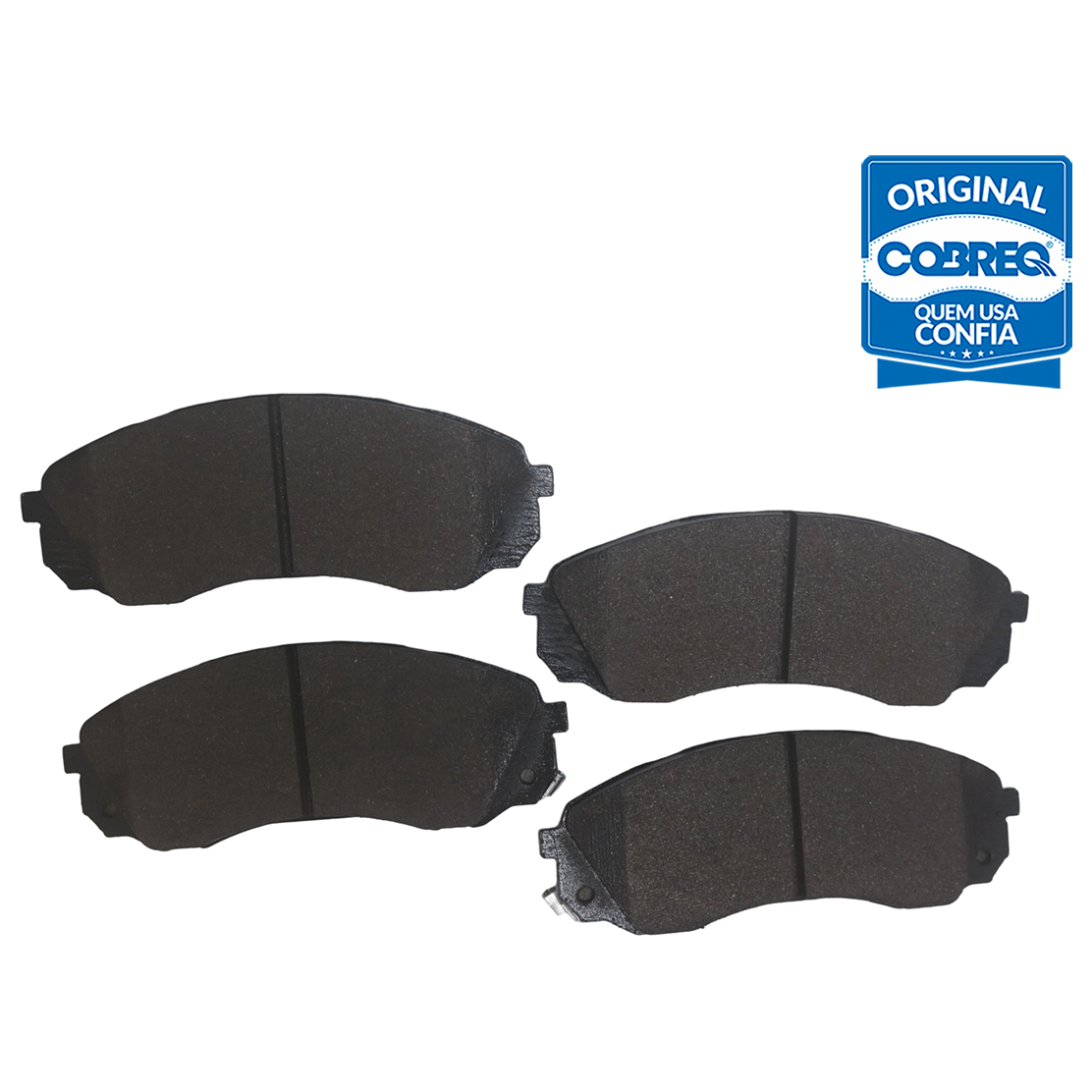 Pastilha de Freio Dianteira para Hyundai H-1 STAREX e KIA Carnival - Cobreq - N-1754