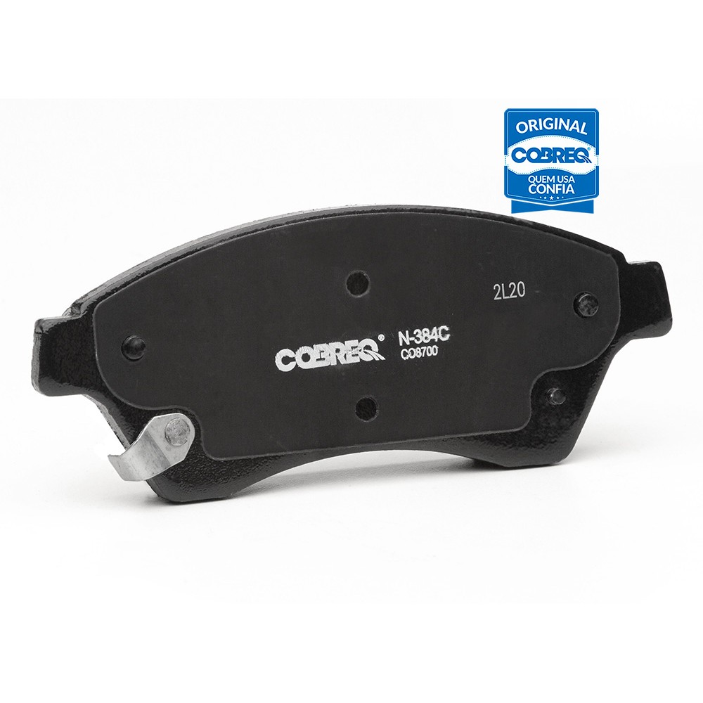 Pastilha de Freio Cerâmica Dianteira para Chevrolet Cruze e Cruze Sport6 - Cobreq - N-384C
