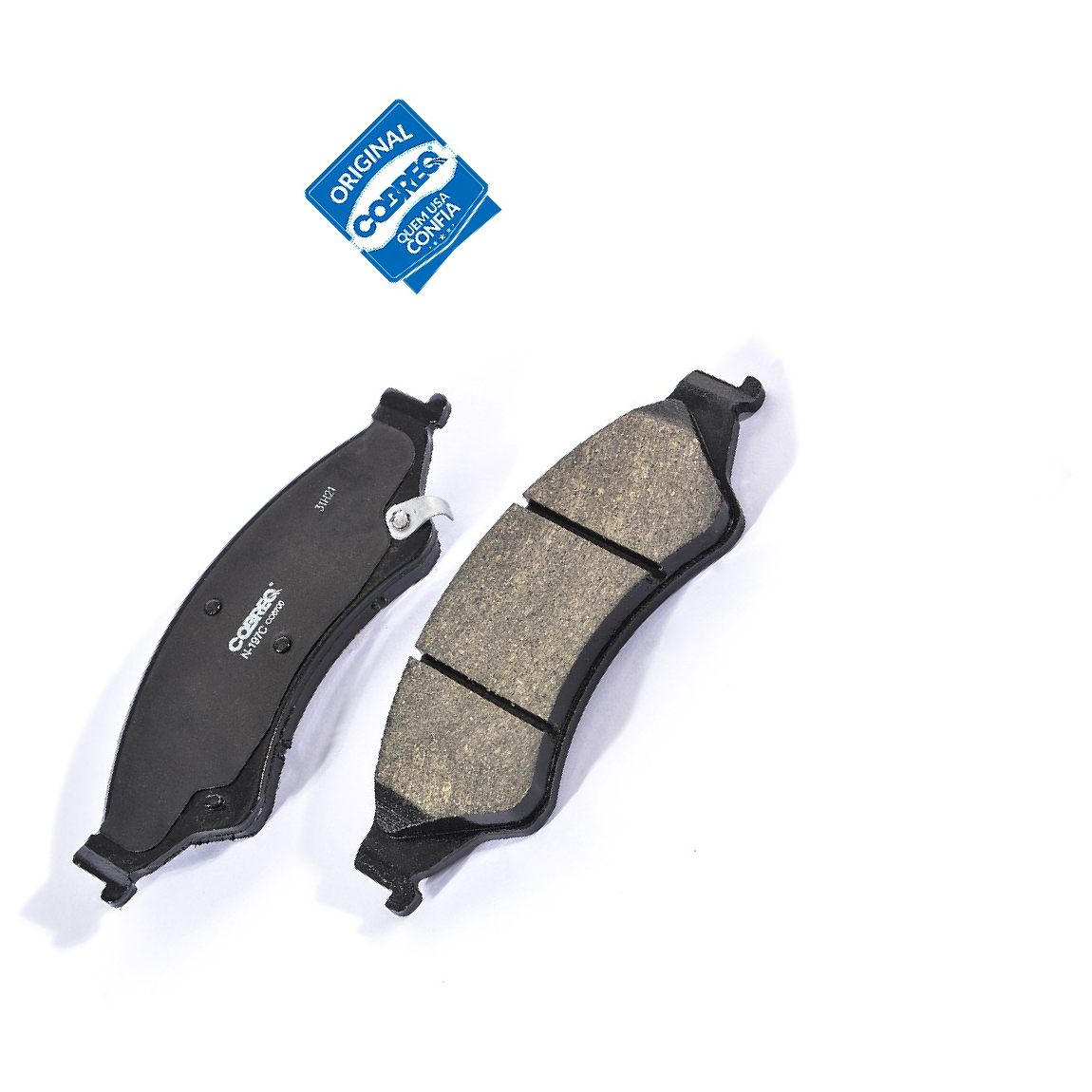 Pastilha de Freio Cerâmica Dianteira para Ford Ranger e Troller T4 - Cobreq - N-197C
