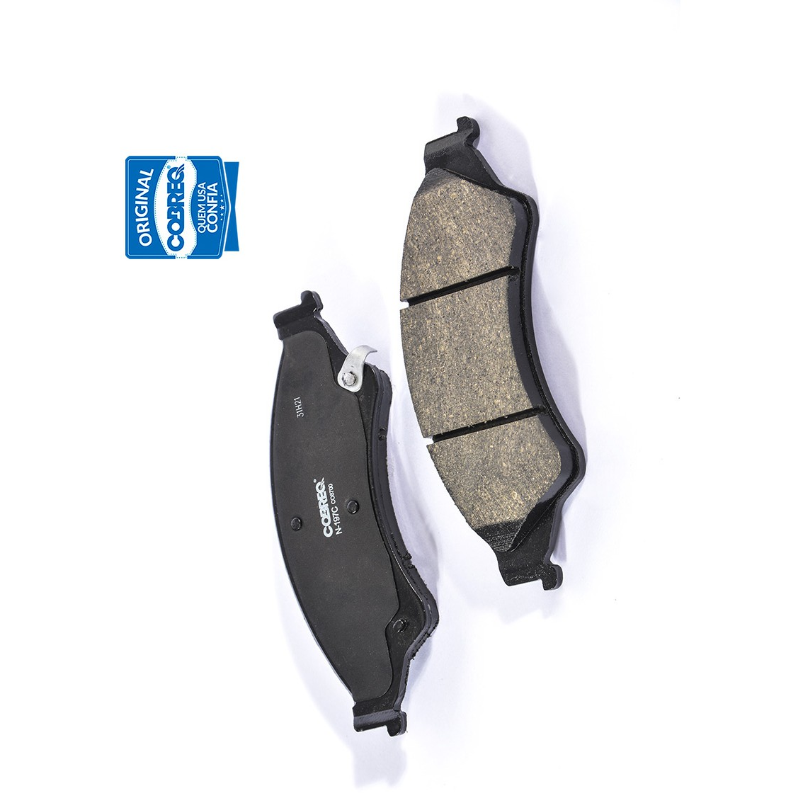 Pastilha de Freio Cerâmica Dianteira para Ford Ranger e Troller T4 - Cobreq - N-197C