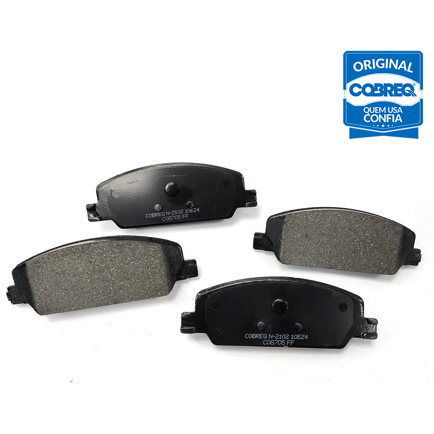 Pastilha de Freio Dianteira para Fiat Fastback e Pulse - Cobreq - N-2102