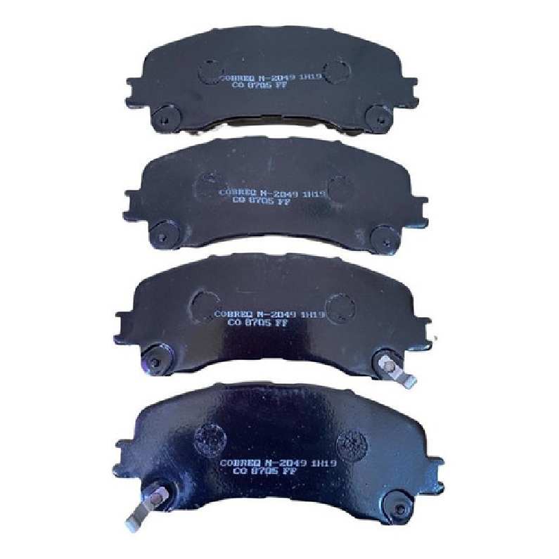 Pastilha de Freio Dianteira para Chevrolet S10 e Trailblazer - Cobreq - N-2049