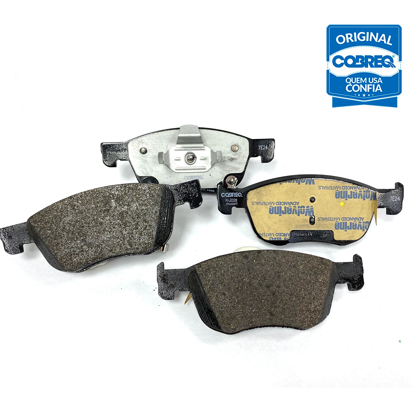 Pastilha de Freio Dianteira para Honda Civic e HR-V - Cobreq - N-2028