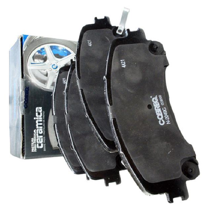 Pastilha de Freio Cerâmica Dianteira para Chevrolet S10 e Trailblazer - Cobreq - N-2049C