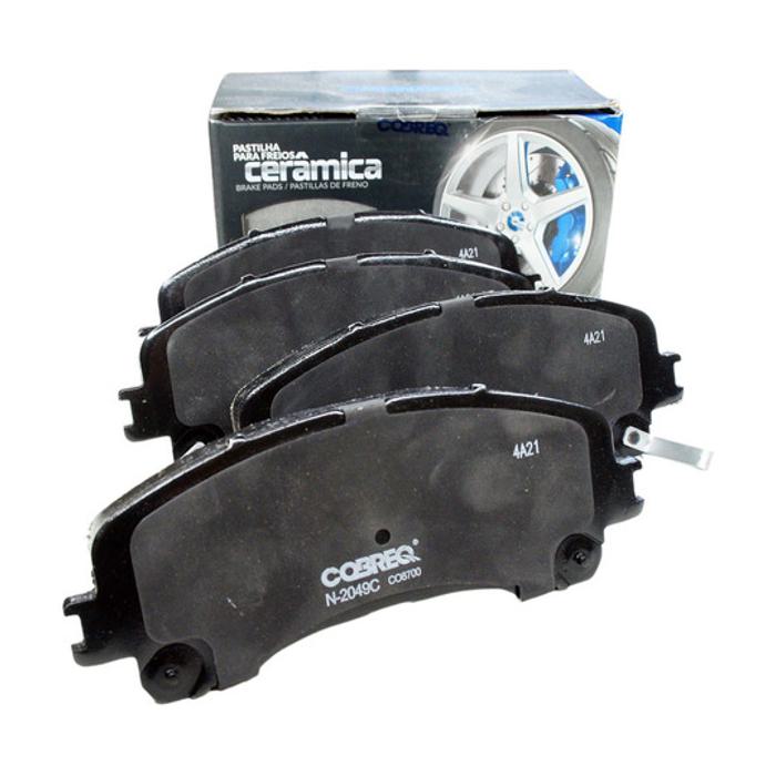 Pastilha de Freio Cerâmica Dianteira para Chevrolet S10 e Trailblazer - Cobreq - N-2049C