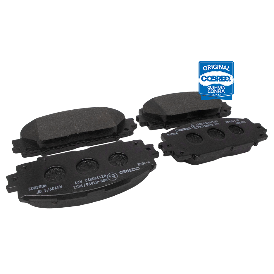 Pastilha de Freio Dianteira para Lifan 530 e Toyota Prius - Cobreq - N-2048