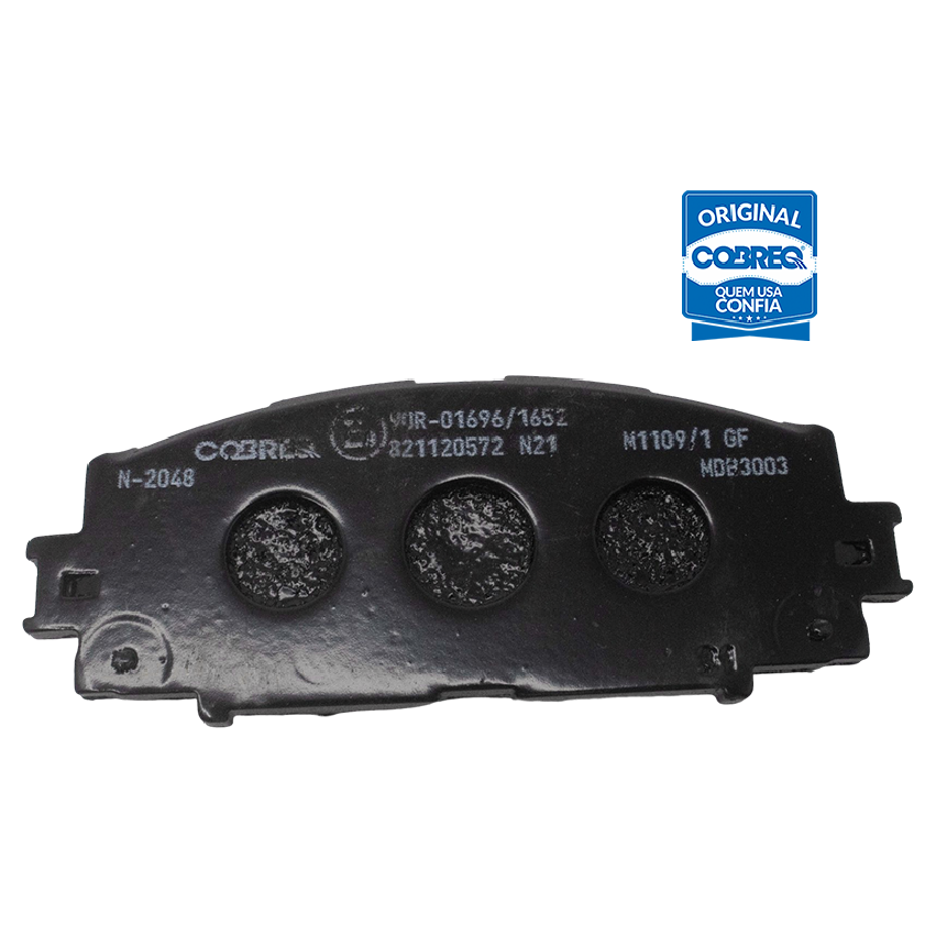 Pastilha de Freio Dianteira para Lifan 530 e Toyota Prius - Cobreq - N-2048