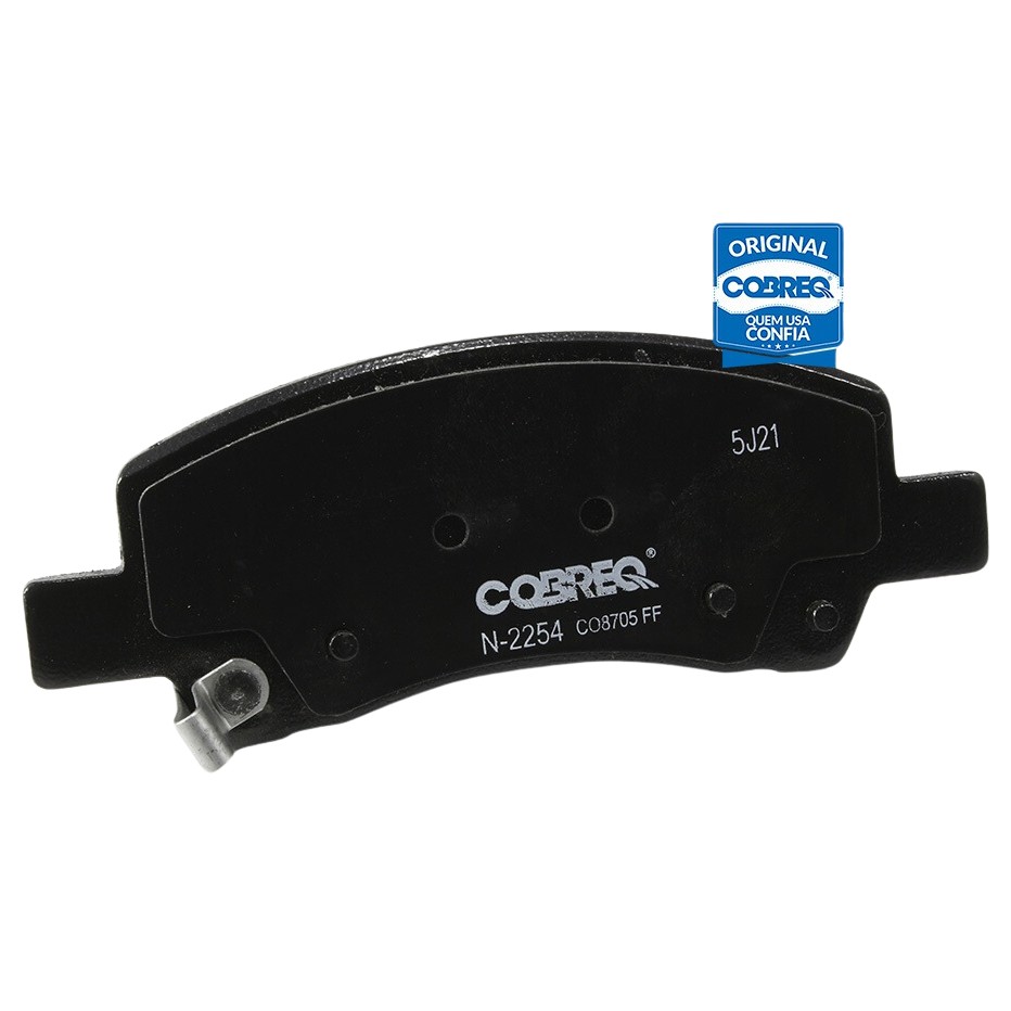 Pastilha de Freio Dianteira para Hyundai HB20 e HB20S  1.0 Aspirado - Cobreq - N-2254
