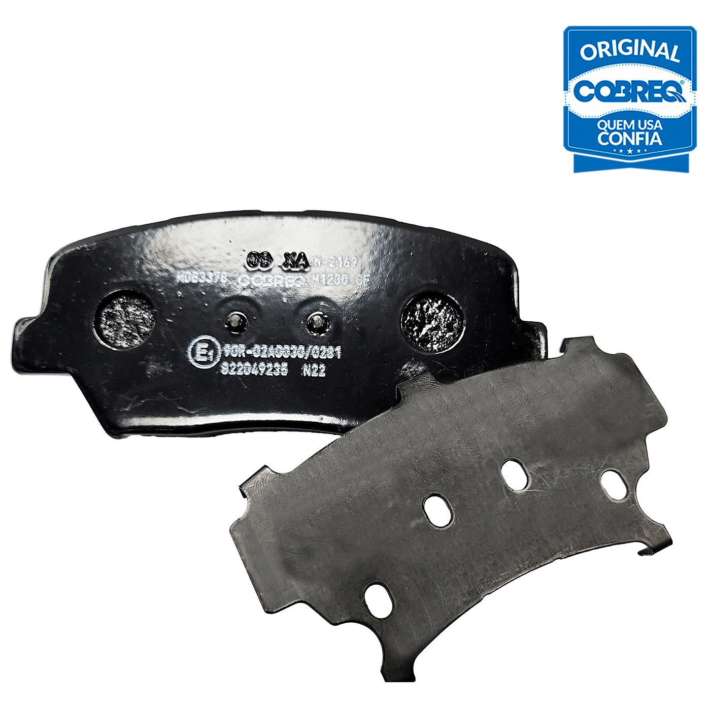 Pastilha de Freio Dianteira para Hyundai Creta e KIA Carens - Cobreq - N-2169