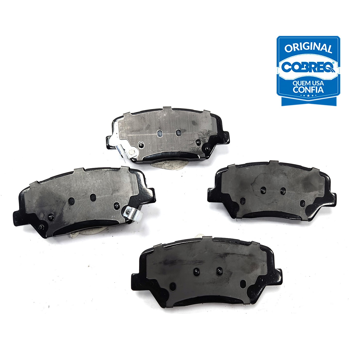 Pastilha de Freio Dianteira para Hyundai Creta e KIA Carens - Cobreq - N-2169
