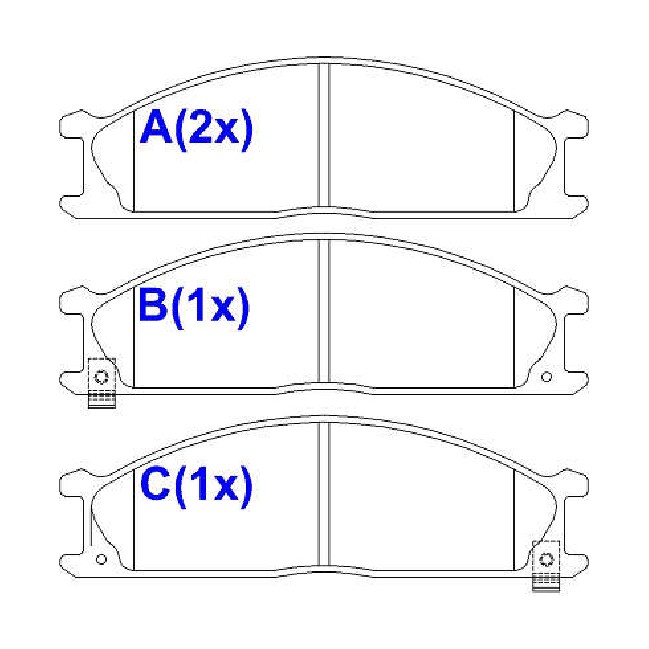 Pastilha de Freio Cerâmica Dianteira para Nissan Frontier - Syl - 1175C