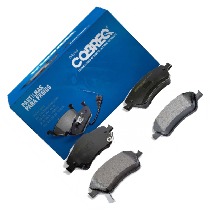 Pastilha de Freio Dianteira para Nissan Frontier - Cobreq - N-2090
