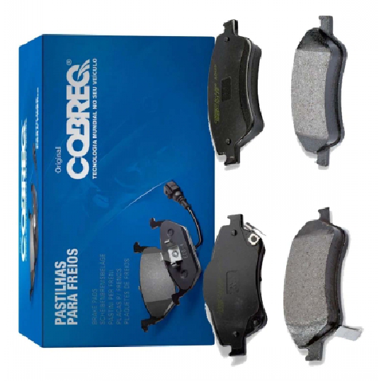 Pastilha de Freio Dianteira para Nissan Frontier - Cobreq - N-2090
