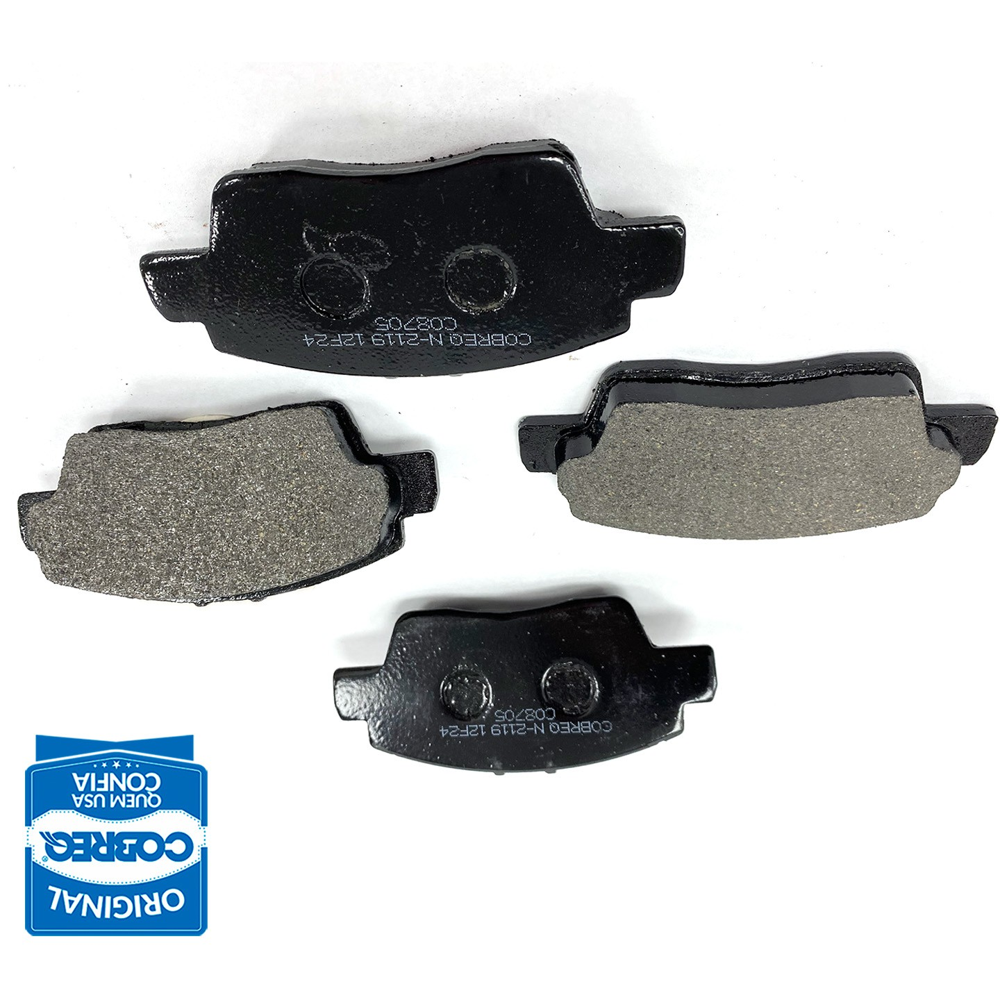 Pastilha de Freio Dianteira para Renault Kwid - Cobreq - N-2119