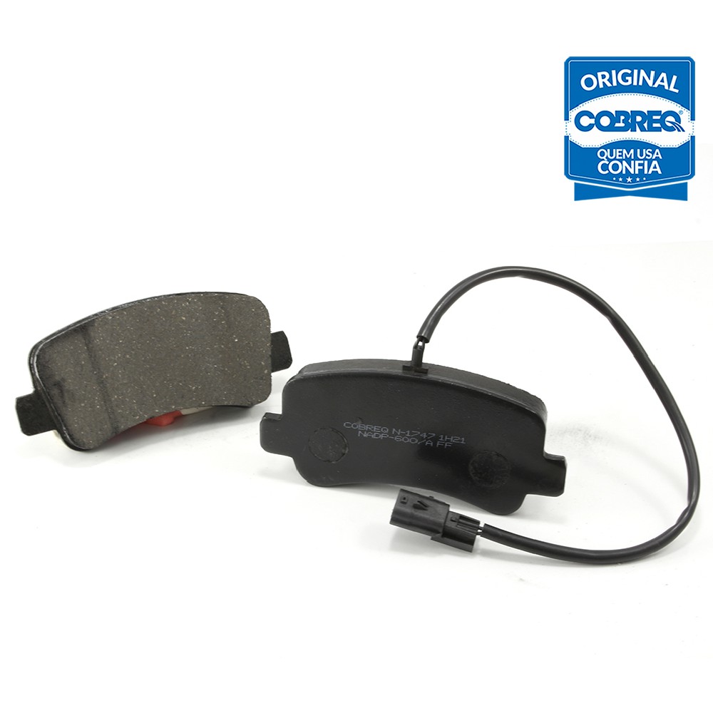 Pastilha de Freio Traseira para Renault Master - Cobreq - N-1747