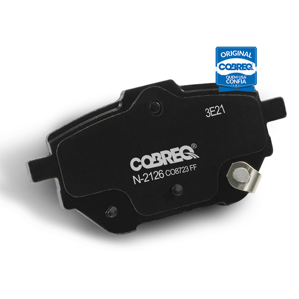 Pastilha de Freio Traseira para Toyota Corolla - Cobreq - N-2126